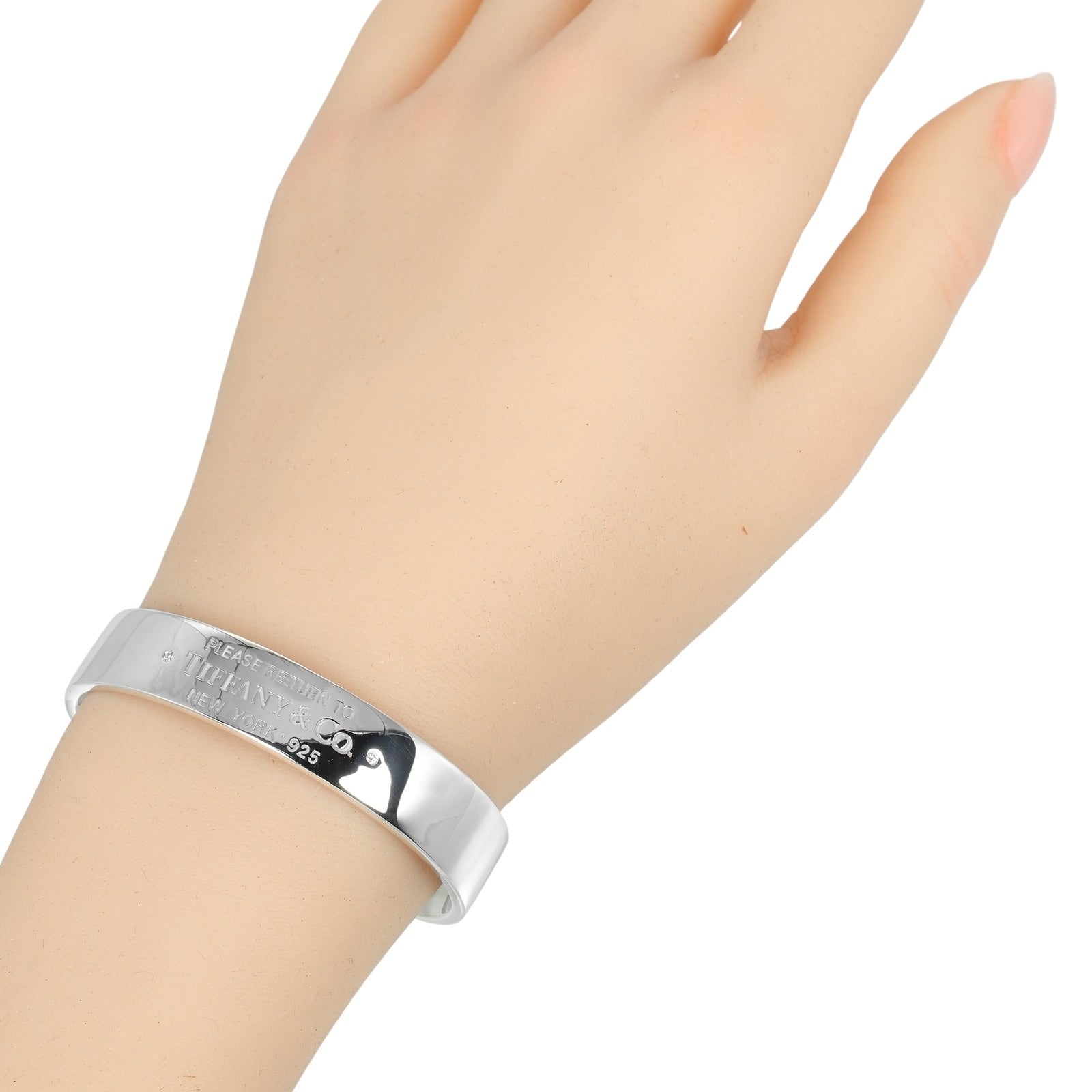 Tiffany ティファニー　ナローバングル TIFFANY&Co.】ティファニー リターントゥ ティファニー ナロー