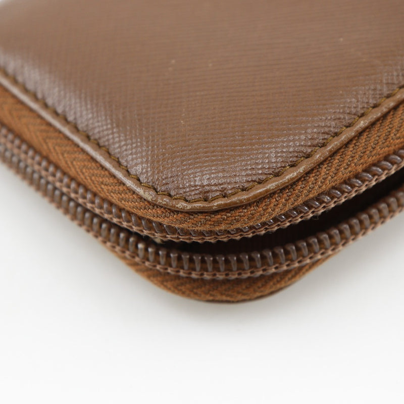 [PRADA] Porte-monnaie avec logo triangulaire Prada