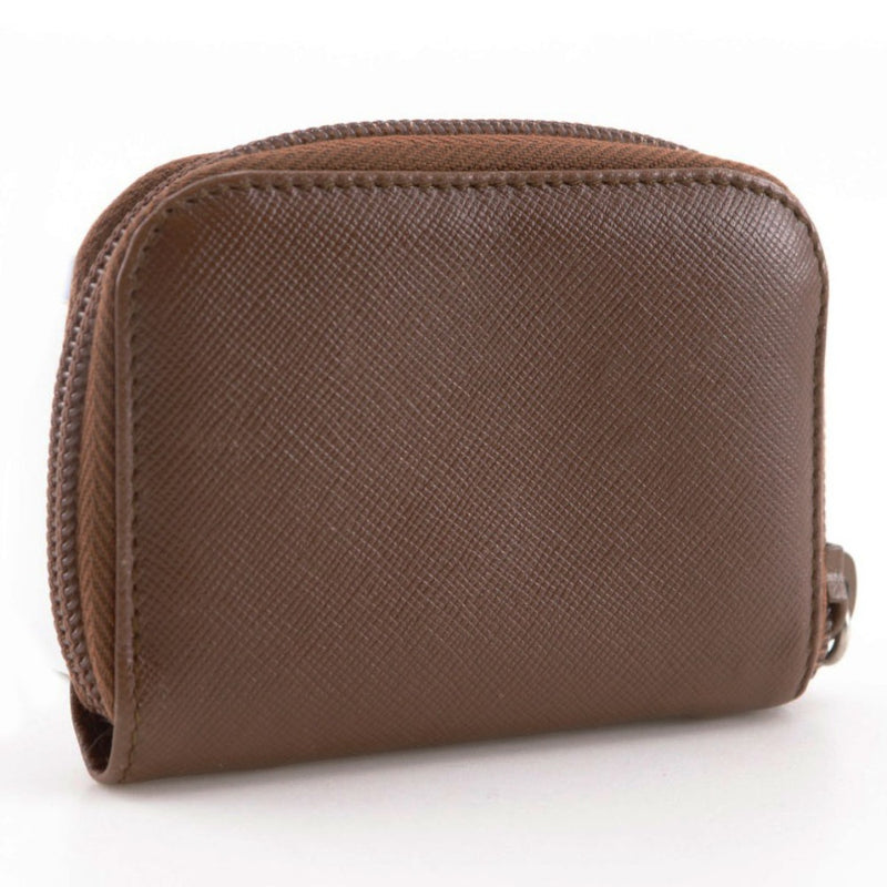 [PRADA] Porte-monnaie avec logo triangulaire Prada