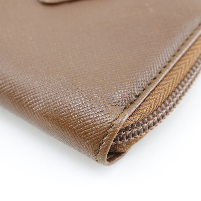 [PRADA] Porte-monnaie avec logo triangulaire Prada