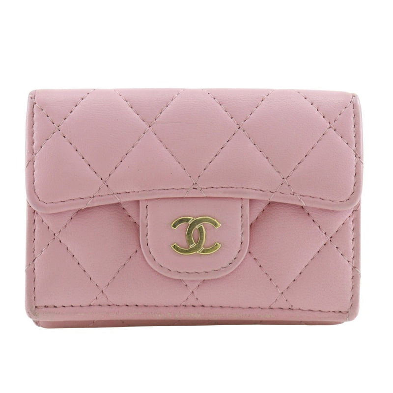 【CHANEL】シャネル マトラッセ 三つ折り財布
 AP0230