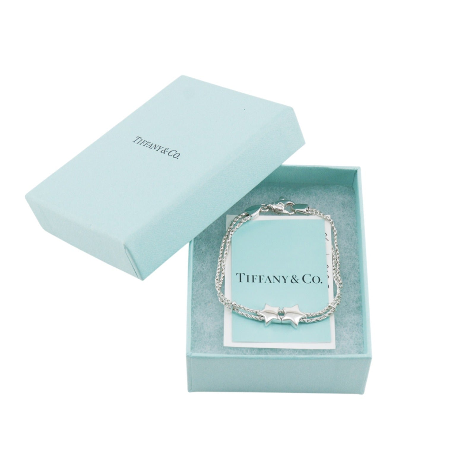 TIFFANY&Co.】ティファニー スター ダブルロープ ブレスレット