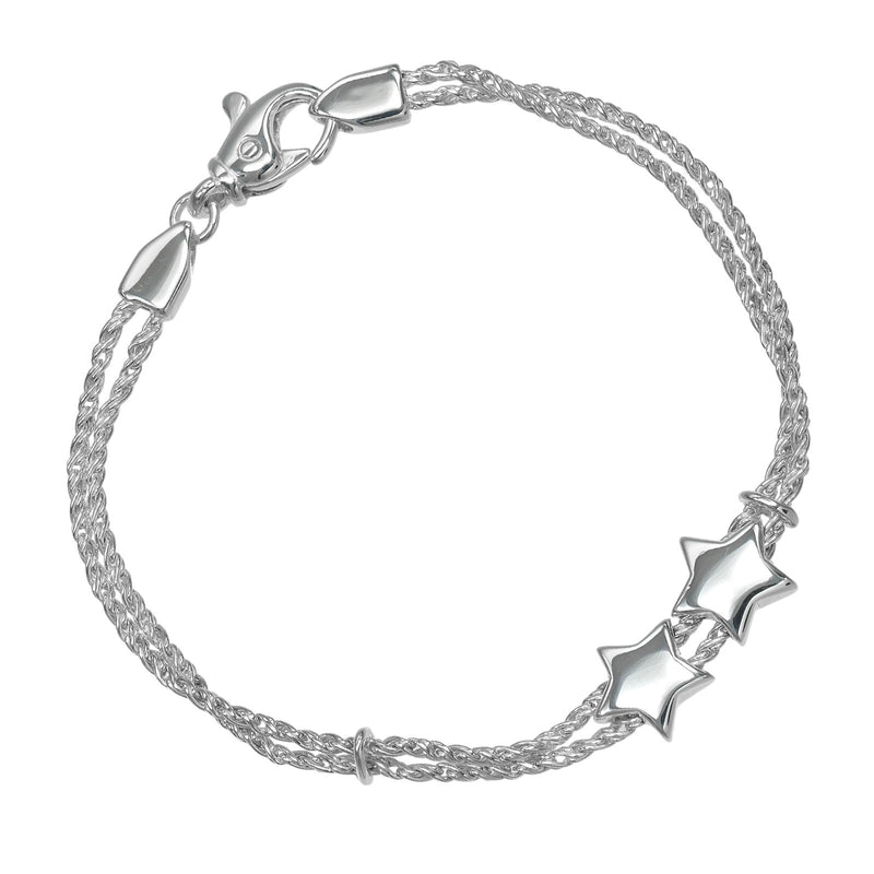 TIFFANY&Co.】ティファニー スター ダブルロープ ブレスレット