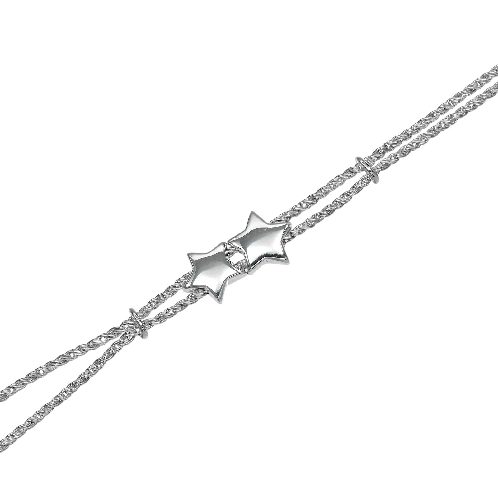 TIFFANY&Co.】ティファニー スター ダブルロープ ブレスレット
