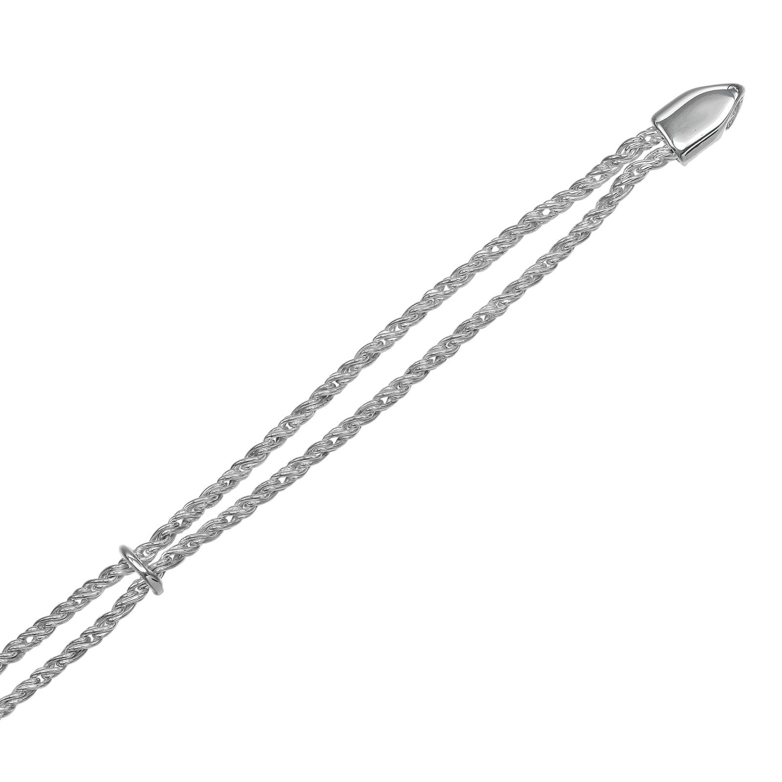 TIFFANY&Co.】ティファニー スター ダブルロープ ブレスレット