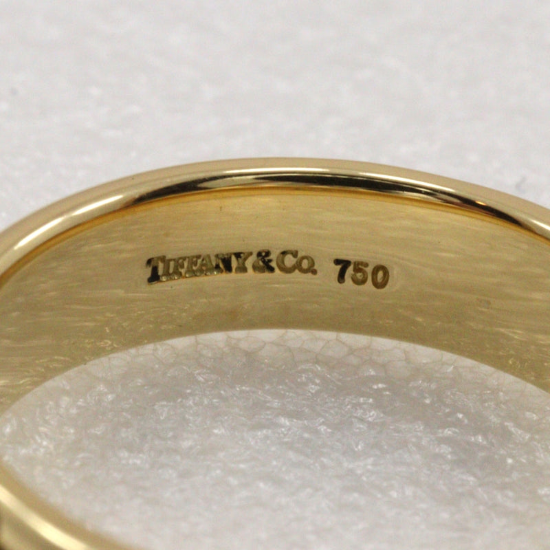 [Tiffany & co.]TIFFANY&Co.
 Donock No. 10 Ring
 18KYellow Gold x Diamond about 6.8g Door Knock Ladies A-Rank