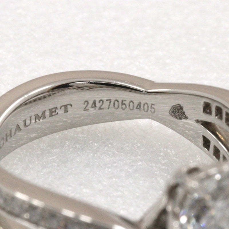 [CHAUMET] Shome 
 Josephine No. 7 Ring
 Amur Deglet PT950 Platinum x Diamond about 6.3g Josephine Ladies A Rank