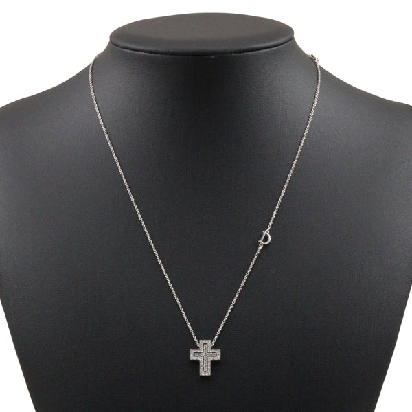 [Damiani] Damiani 
 Bell Epock XXS Necklace
 18KWhite Gold x Diamond Cross Approximately 4.5g Belle Epoque XXS Ladies SA Rank