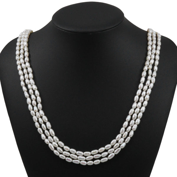 [TASAKI] TASAKI 3가닥 진주 목걸이