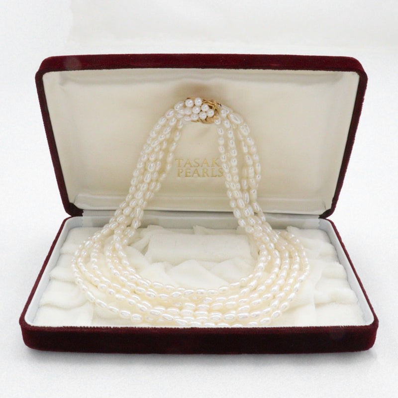 [TASAKI] TASAKI 3가닥 진주 목걸이