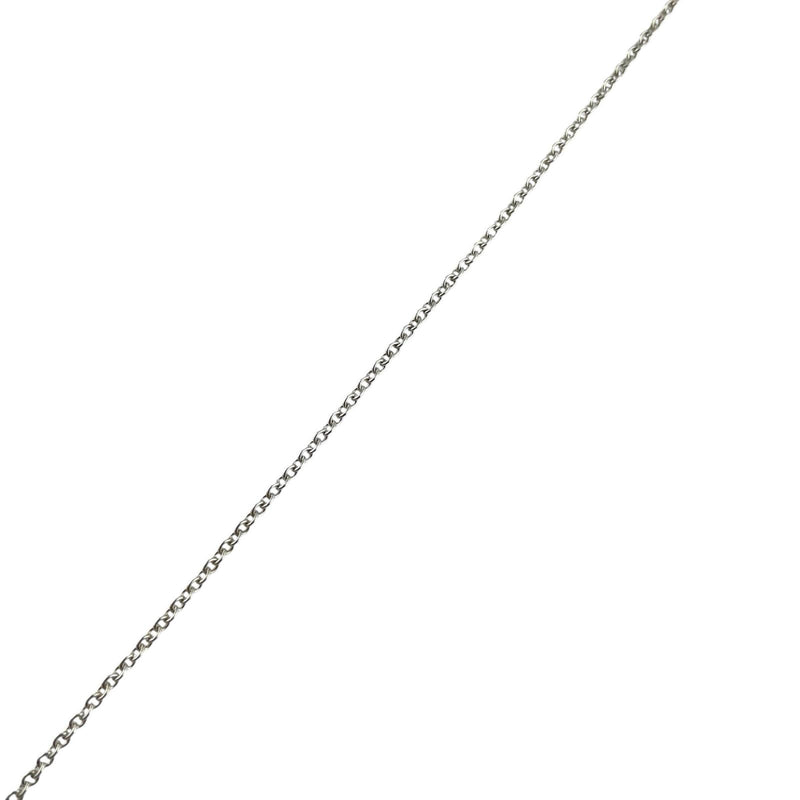 [티파니앤코]TIFFANY&Co.
 오픈 하트 미디엄 네크리스 
 엘사 퍼레티 실버 925 10.4g 오픈하트 미디엄 여성용 A급