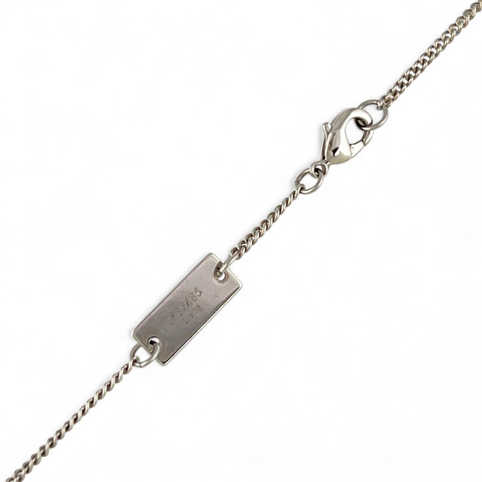 LOUIS VUITTON】ルイ・ヴィトン モノグラム リング ネックレス M62485