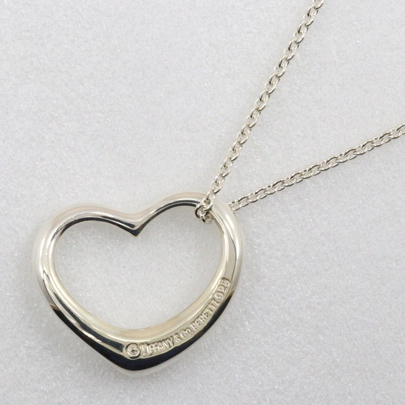 [Tiffany & CO.] Collier de coeur ouvert Tiffany Elsa Peletti Silver 925 Heart environ 5.6g coeur ouvert mesdames A-Rank