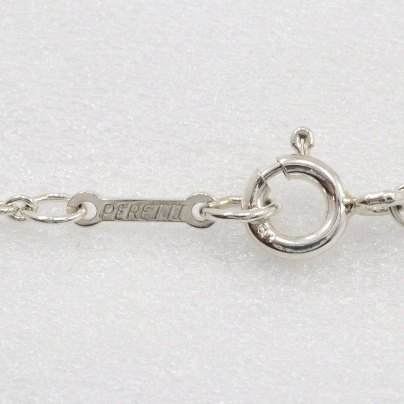 [Tiffany & CO.] Collier de coeur ouvert Tiffany Elsa Peletti Silver 925 Heart environ 5.6g coeur ouvert mesdames A-Rank