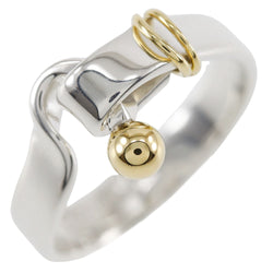 [Tiffany & co.]TIFFANY&Co.
 Hook & i 15th Ring
 Silver 925 ×18KYellow Gold Approximately 4.5g HOOK & EYE Ladies A Rank