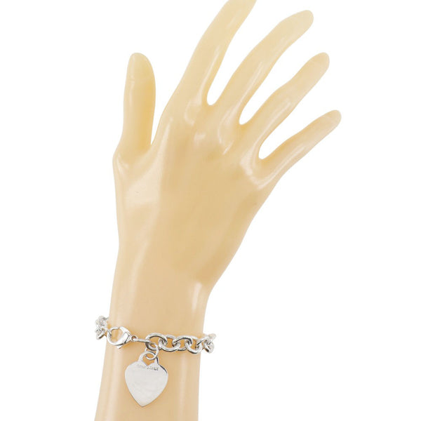 [Tiffany & co.]TIFFANY&Co.
 RettonTIFFANY&Co. Bracelet
 Heart Tag Silver 925 approx. 33.8g Return to Tiffany & Co. Ladies A-Rank