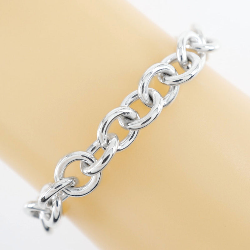 [Tiffany＆Co。]TIFFANY&Co.
 雷顿TIFFANY&Co. Bracelet
 心标银925大约33.8克返回Tiffany＆Co。