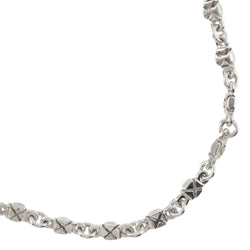 [Loree Rodkin] Lorley Lodkin Collar de cadena cruzada Plata 925 Cross aproximadamente 13.5 g de cadena cruzada unisex A-Rank