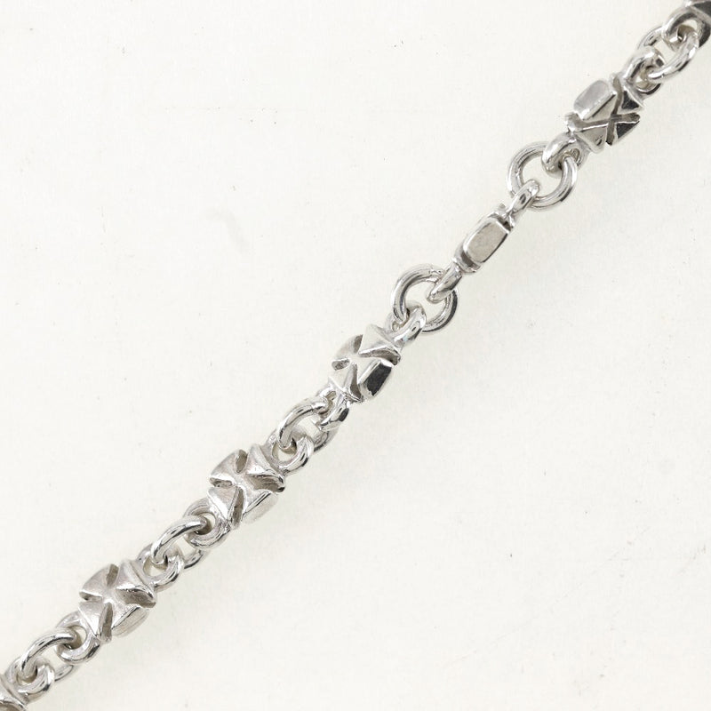 【Loree Rodkin】ローリーロドキン
 クロスチェーン ネックレス
 シルバー925 クロス 約13.5g Cross Chain ユニセックスA-ランク