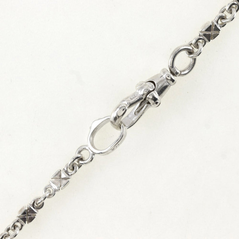 【Loree Rodkin】ローリーロドキン
 クロスチェーン ネックレス
 シルバー925 クロス 約13.5g Cross Chain ユニセックスA-ランク