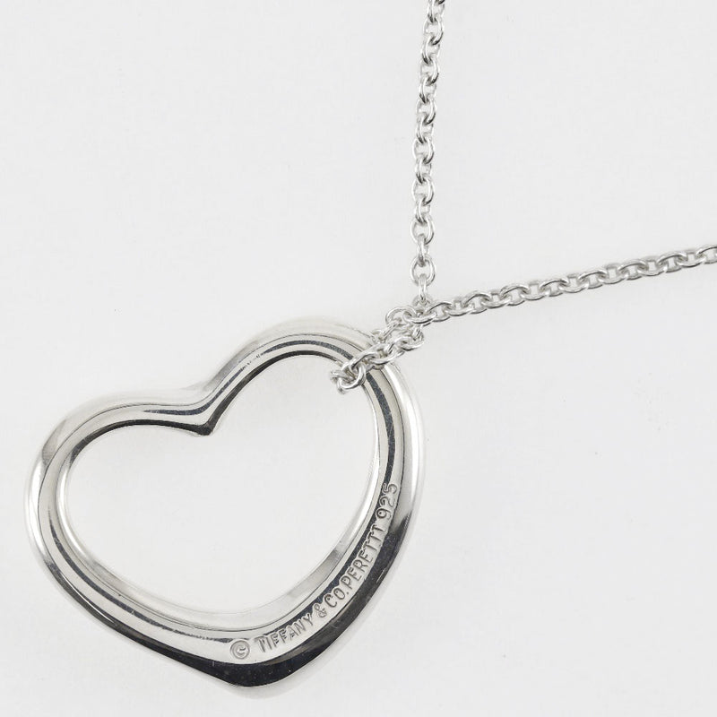 [Tiffany & co.] Tiffany 
 Collier de coeur ouvert 
 Elsa Peletti Silver 925 environ 5,0 g de coeur ouvert mesdames A-rang