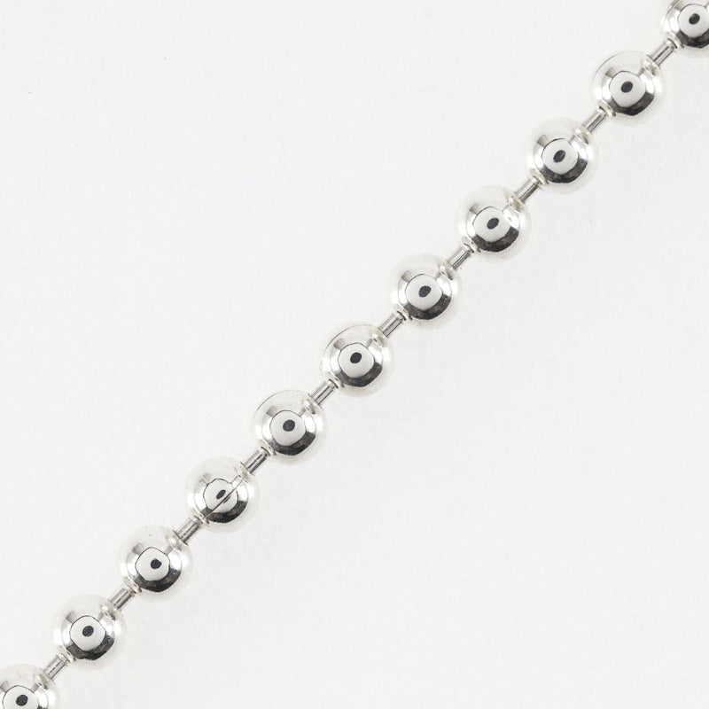 [GUCCI] Gucci 
 With Logo Choker 
 ballChain Silver 925 about 10.8g with Logo Ladies A-Rank