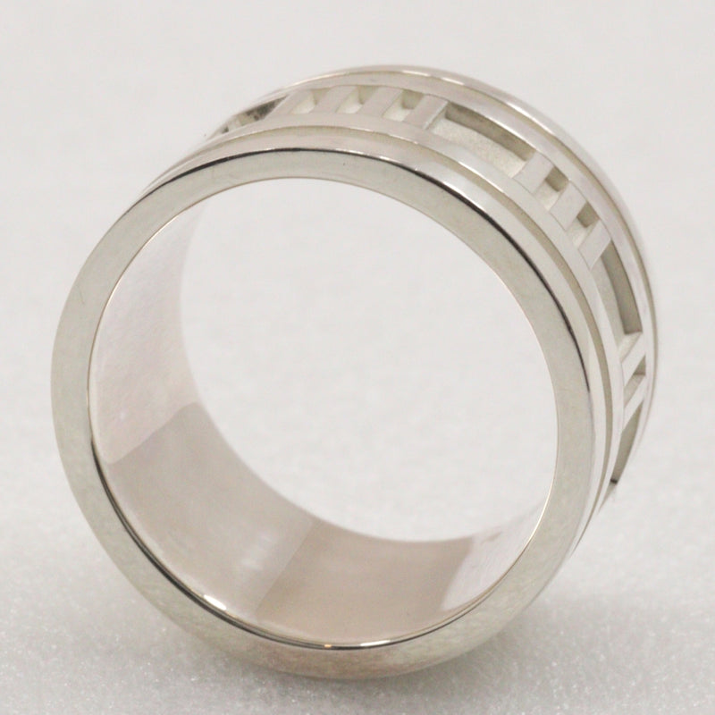 [Tiffany & co.]TIFFANY&Co. Atlas Wide No. 14 Ring Silver 925 Approximately 10.8g Atlas Wide Ladies