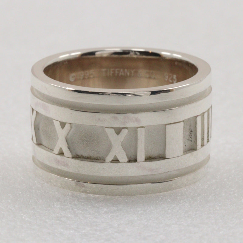 [Tiffany＆Co。]TIFFANY&Co. Atlas Wide No. 14 Ring / Ring Silver 925大约10.8克Atlas Wide女士