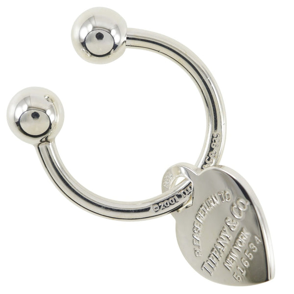 [Tiffany & CO.] Tiffany Rett Tit Tit Funny Key Holder Heart Tag Silver 925 Return to Tiffany & Co. Ladies A-Rank