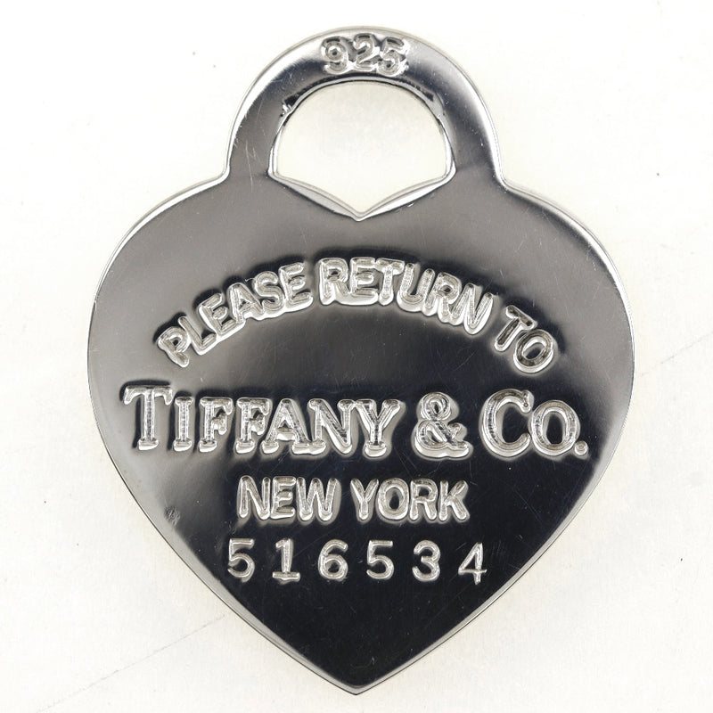 [Tiffany＆Co。]TIFFANY&Co. 雷顿TIFFANY&Co. 钥匙扣心脏标签银925返回蒂法尼＆Co。女士A级