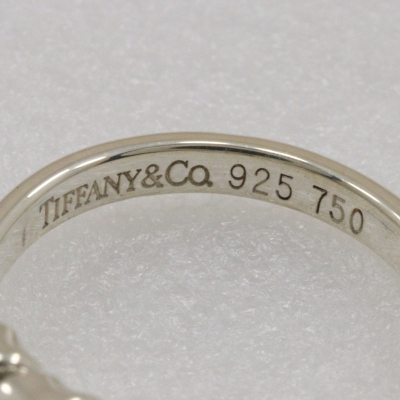 [Tiffany＆Co。]TIFFANY&Co. Hook＆I 8 Ring / Ring Silver 925×18K黄金约2.7克钩和眼睛女士A级