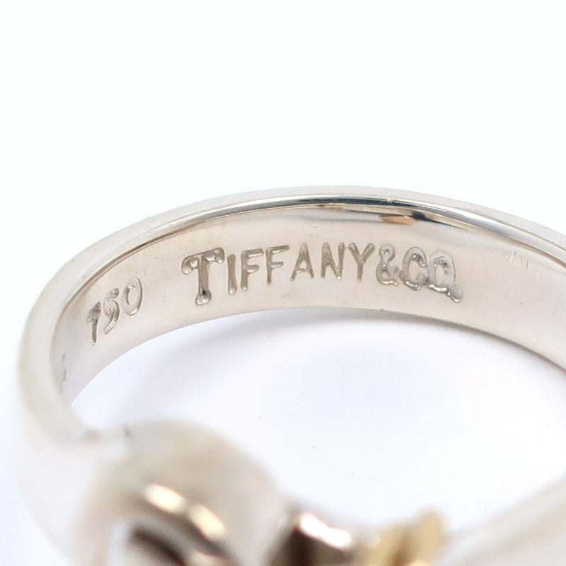 【TIFFANY&Co.】ティファニー
 フック＆アイ 11.5号 リング・指輪
 シルバー925×K18イエローゴールド 約4.1g Hook & Eye レディースA-ランク