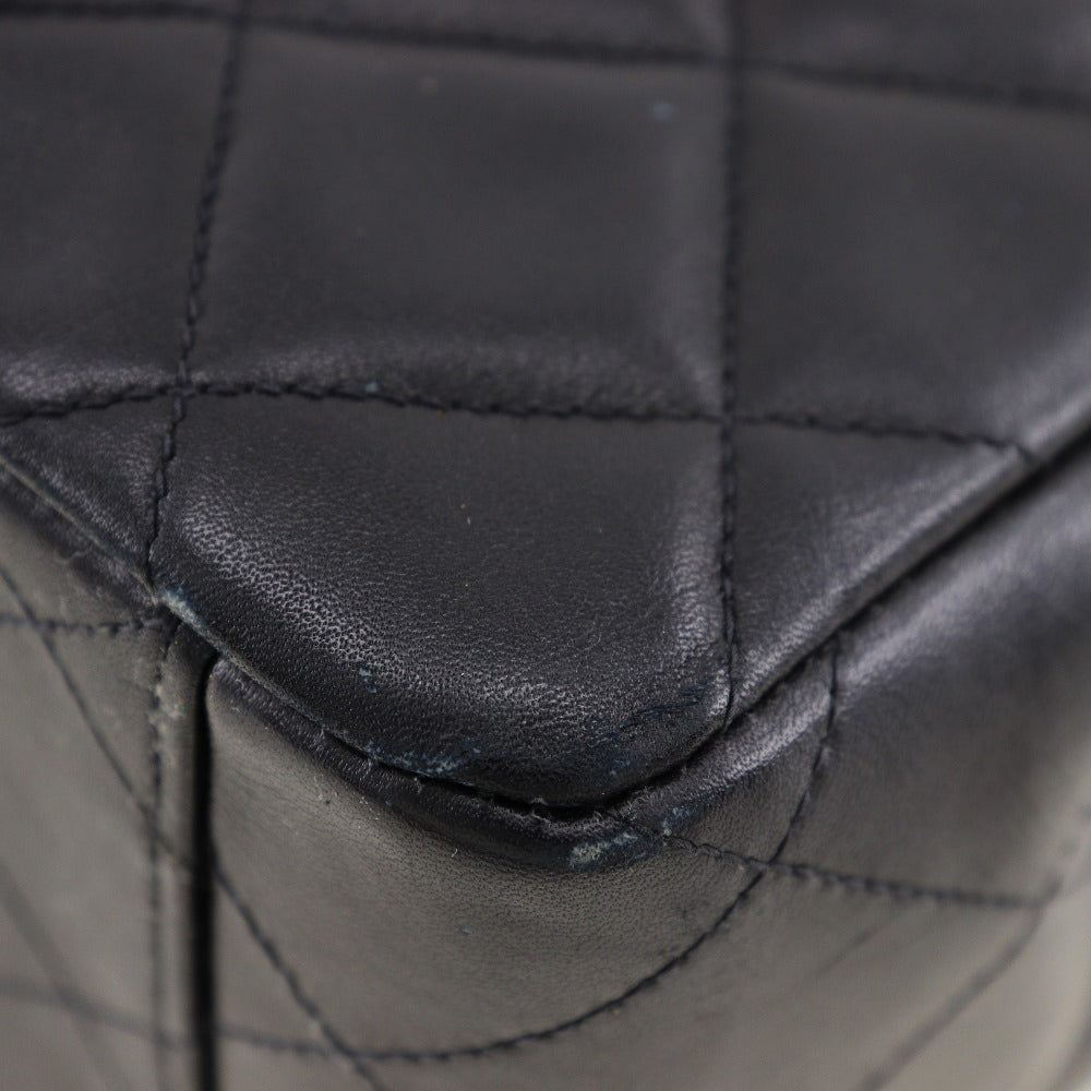 CHANEL】シャネル デカマトラッセ34 ショルダーバッグ ダブルチェーン