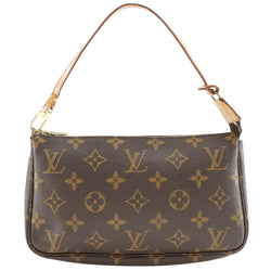 [루이비통]LOUIS VUITTON 포 케트Accessoires 파우치 액세서리 파우치 M51980 모노그램 캔버스 차 AR0998 조각 된 패스너 포 케트 액세서리 숙녀 A 등급