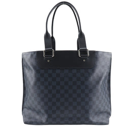 [Louis Vuitton]LOUIS VUITTON
 Kabavavoyage Tote Bag
 N41397 × Dami Cobalt Black/Blue DU1165 Engraved shoulder handbag A4 Open CABAVAYAGE Men's