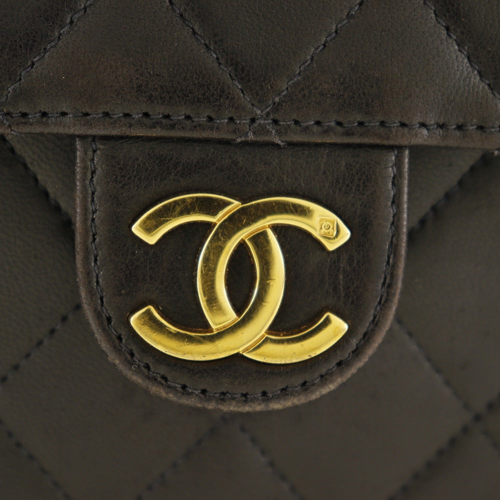 5時間限定【人気】CHANELマトラッセ ラムスキンチェーンショルダー23美品 シャネル CHANEL マトラッセ23 ラムスキンフルフラップチェーン