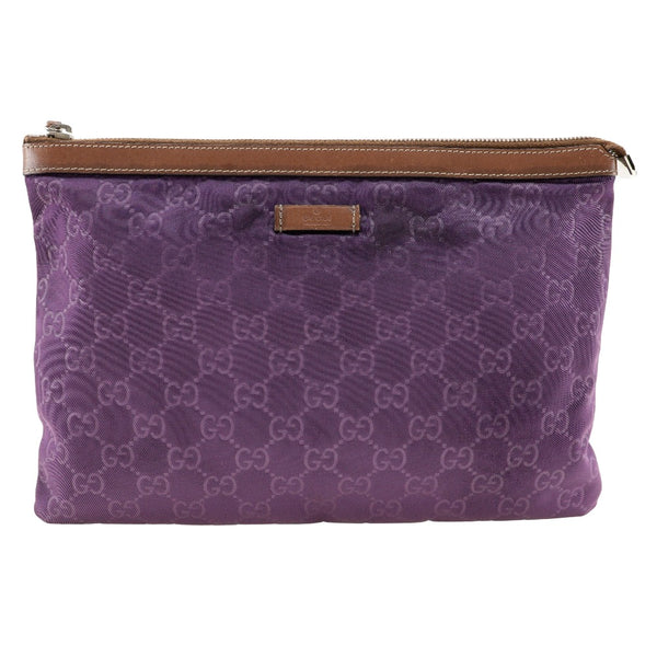 [Gucci] Gucci 
 Bolsa de bolsas 
 286209 × GG Nylon Purple A4 Sujete de sujetador Damas