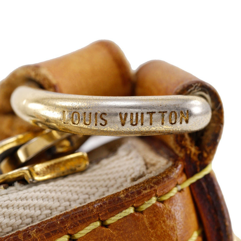 [路易威登]LOUIS VUITTON Shirakusa PM肩带N41113 Dami Air Zuru帆布白色SP0171对角紧固件Siracusa PM女士女士