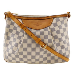 [路易威登]LOUIS VUITTON Shirakusa PM肩带N41113 Dami Air Zuru帆布白色SP0171对角紧固件Siracusa PM女士女士