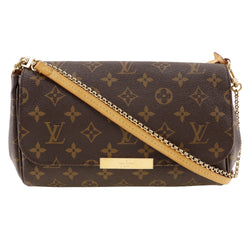 [Louis Vuitton]LOUIS VUITTON
 Fay Borit MM Shoulder Bag
 3way M40718 Monogram Canvas Brown FL4143 Engraved Diagonal Shoulder 3WAY Magnet Type FAVORIT MM Ladies A Rank