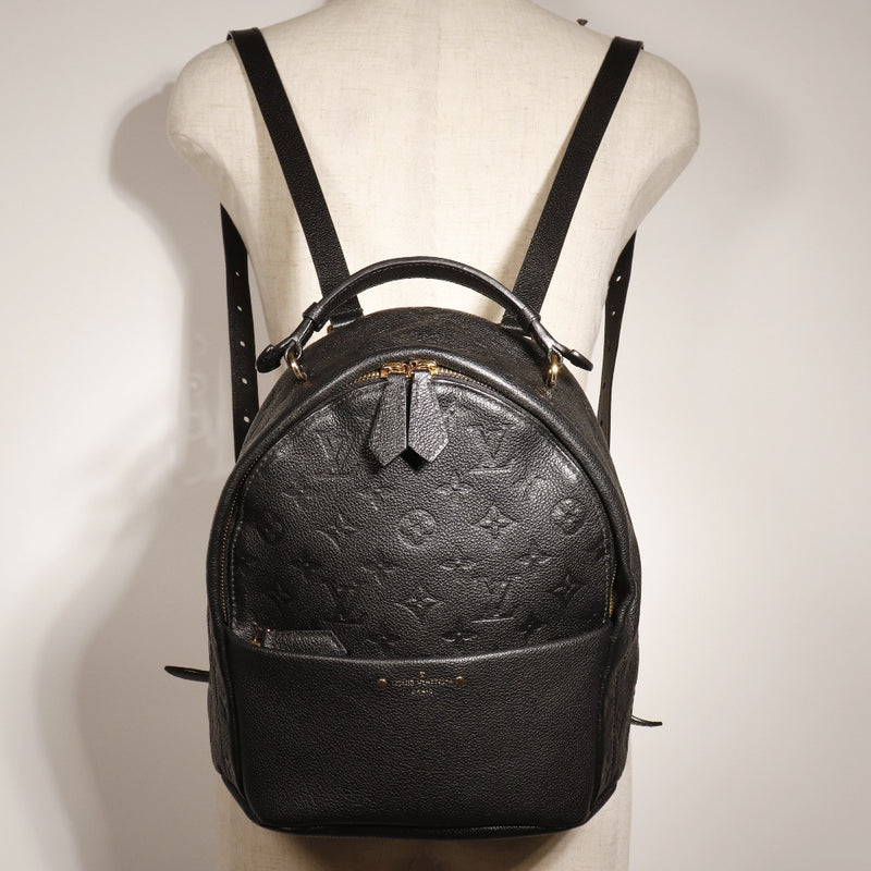 [Louis Vuitton]LOUIS VUITTON Sorbonne Backpack・ Daypack M44016 Monogram AnPlatTonnoir Black CA0177 Stamp Shoulder Hand Prince 2WAY DoubleFastener SORBONNE Ladies A-Rank