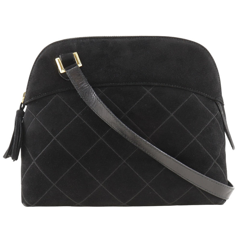 [Salvatore Ferragamo] Salvatore Ferragamon acolchando bolso de hombro BA214787 Swedy Black Diagonal colgante Colchar Ladies