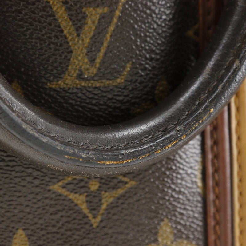 [路易威登]LOUIS VUITTON Porto Documant Velive Handbag Monogram Bekia M95529会标帆布茶AR3007刻有A4双紧固件PORTO文档垂直男士