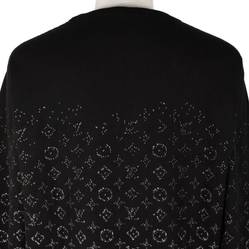 [Louis Vuitton]LOUIS VUITTON Monograma de gradiente suéter RM221Q USO HKN44W Cotton Negro Monograma Men a rango