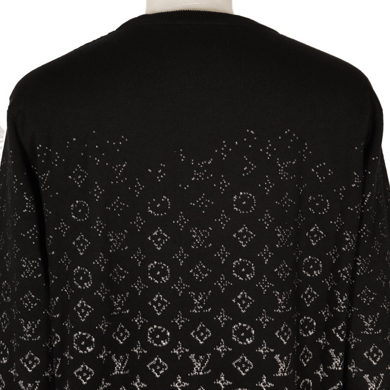 [Louis Vuitton]LOUIS VUITTON
 Suéter de gradiente de monograma 
 Gradiente RM232Q USO HKN44W Cotton Monograma Negro Mengrama Men a rango