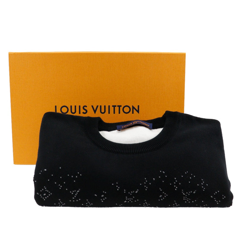 [루이비통]LOUIS VUITTON
 모노그램 구배 스웨터 
 그라디언트 RM232Q USO HKN44W COTTON BLACK MONGRAM GRAMIENT MEN A rank