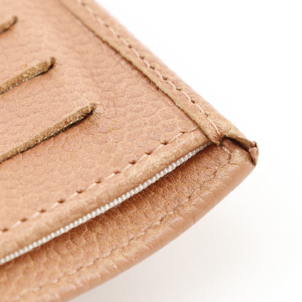 CHANEL シャネル 三つ折り ミニ 財布 ココボタン ピンク ココマーク chanel-boychanel-caviarskin-