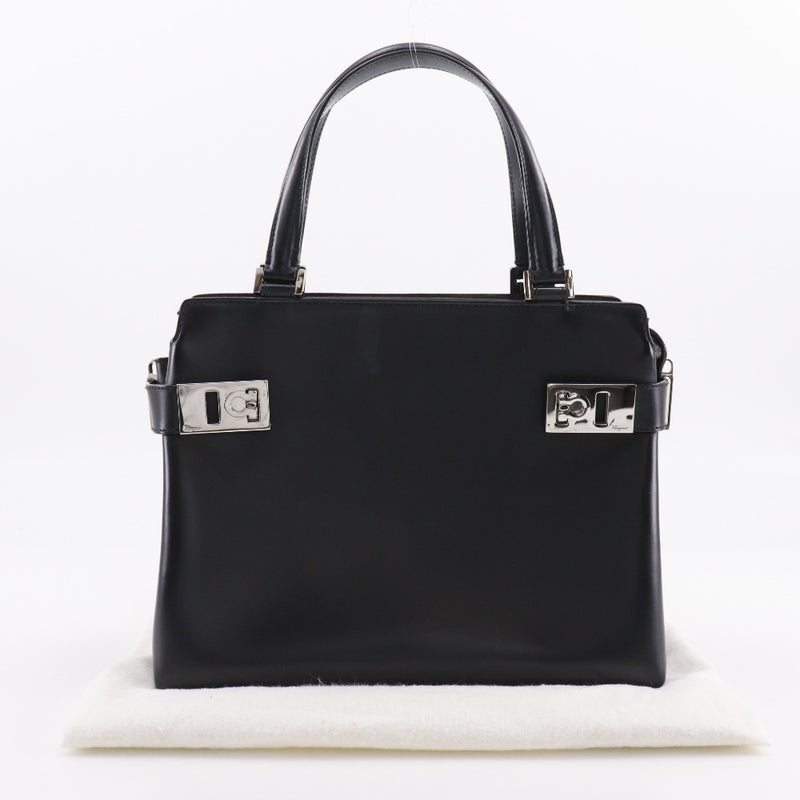 [Salvatore Ferragamo] Salvatore Ferragamo Gancini Handbag 
 AQ-21 0167