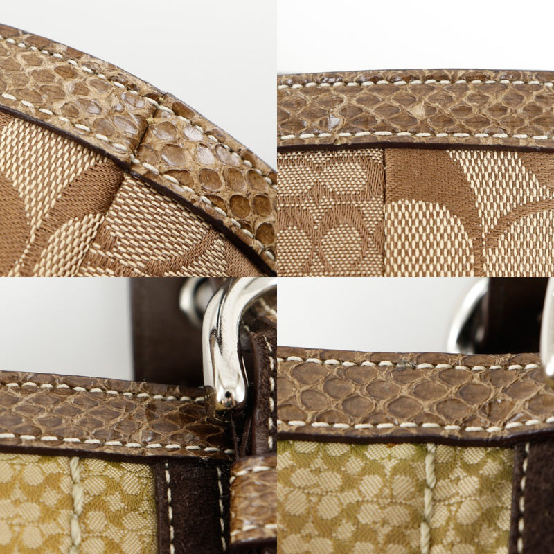 [COACH] 코치 시그니처 패치워크 토트백 
 10089