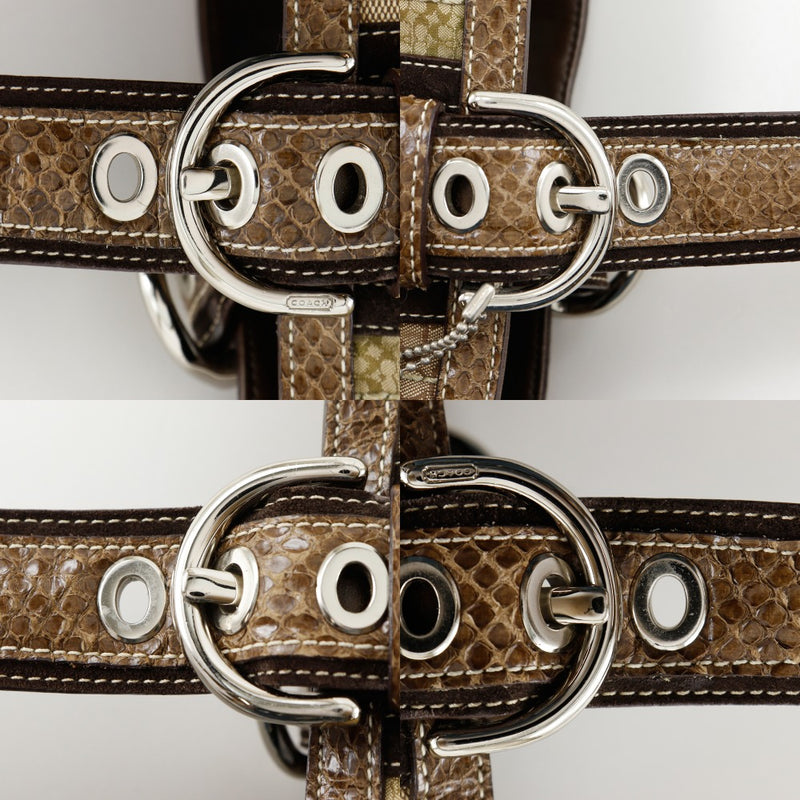 [COACH] 코치 시그니처 패치워크 토트백 
 10089